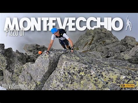 Ferrata Pizzo Di Montevecchio Mt Roccia E Nuvole Youtube