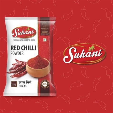 Red Chilli Powder Packaging Sukani Spices Video Spices Packaging Spices Chilli Powder