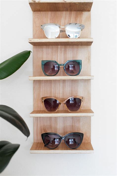 Renter Friendly Diy Sunglasses Holder For End Of Summer Storage Ctrl Curate Diy Sunglasses