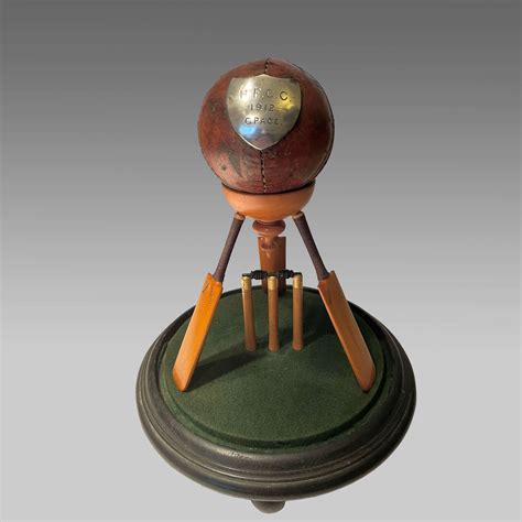 Edwardian Cricket Trophy By Fhayres In Antique Sports And Sporting