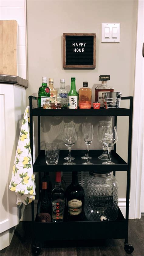 Easy Ikea Bar Cart Hack Artofit