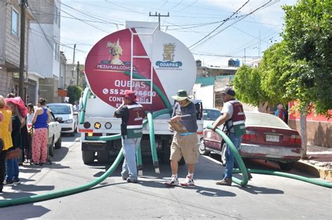 La Jornada Dejan Sin Agua Potable A Mil Habitantes De Neza Por Fugas