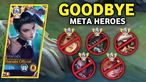 Good Bye Meta Heroes Hanabi New Meta Destroyer Build Will Make Him