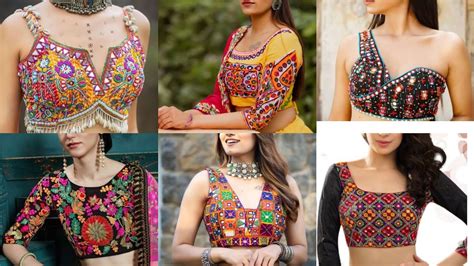 Traditional Blouse Design For Navratri Traditional Chaniya Choli