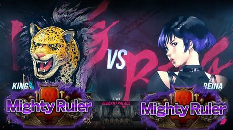 Tekken 8 King Albastter Vs Reina Mrlutavo Mighty Ruler Rank