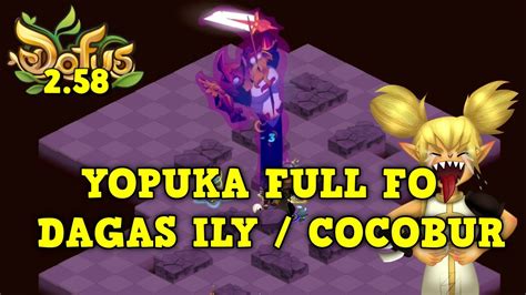 Dofus Yopuka Full Fuerza Dagas Ilyzaelle Cocobur Koliseos