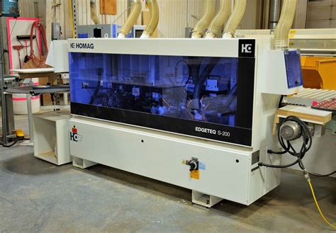 Used Homag Edgeteq S 200 Edgebander With Premill Coast Machinery Group