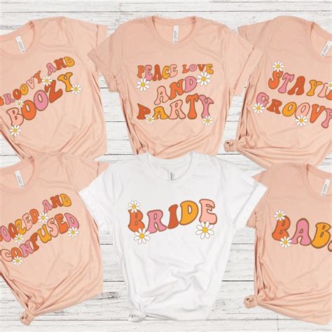 Bachelorette Party Shirts Etsy