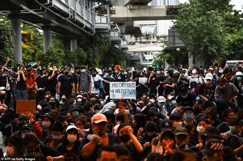 Thai Pro Democracy Activists Hold Fourth Day Of Protests In Bangkok In