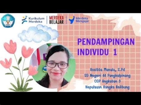 Pendampingan Individu 1 Pengajar Praktik CGP Angkatan 9 YouTube