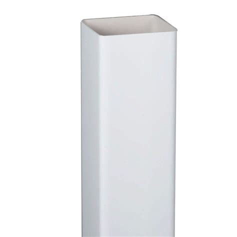 Amerimax Home Products In X In X Ft White Vinyl Square