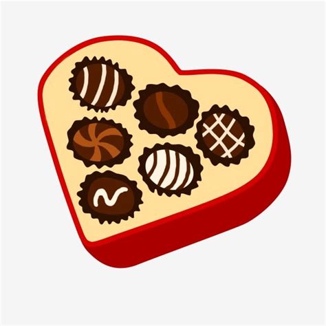 Valentine Animated Chocolate Box Clipart