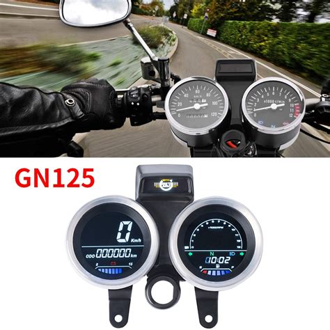 Digital Meter Assembly For Suzuki Gn 125 Speedometer Odometer Gauge