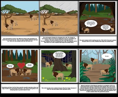 Natural Selection Storyboard By Cf041dc9