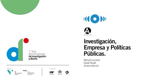 Investigaci N Empresa Y Pol Ticas P Blicas Jimena Alarc N Gisele