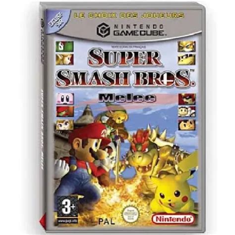 Jeu Game Cube Super Smash Bros Melee Gc Eur Picclick Fr