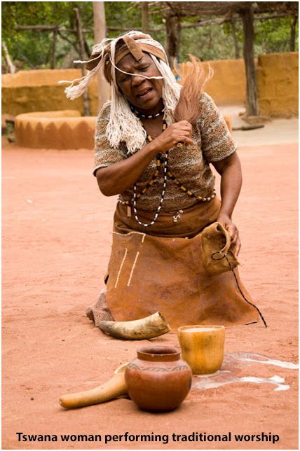 Africa Last Tribes Tswana People