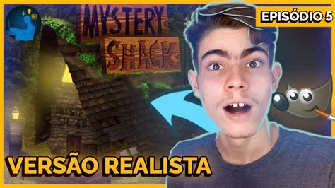 Finalmente terminei Cabana do mistério Gravity falls Versão REALISTA