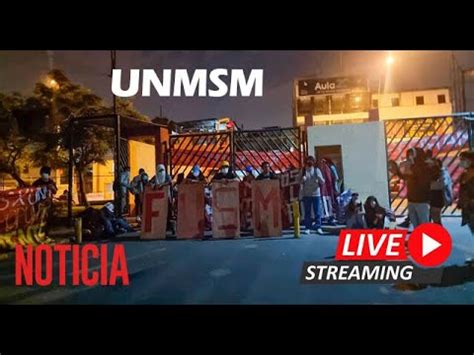 En Vivo Desde Lima Universidad De San Marcos Youtube