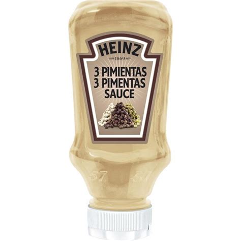 Comprar Salsa Tres Pimientas Envase 220 Ml HEINZ Supermercado Hipercor