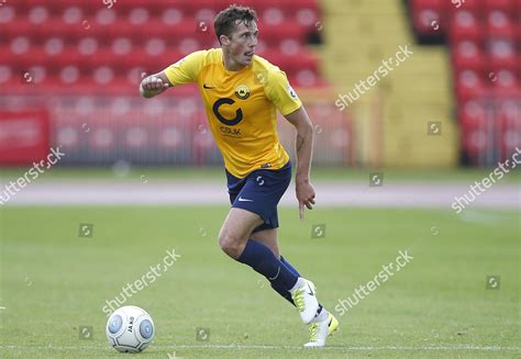 Torquay United Player Damon Lathrope Looks Editorial Stock Photo