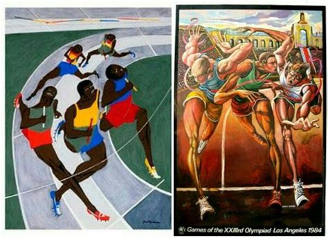 Remembering Jacob Lawrence 1971 Munich Olympic Games And Ernie Barnes