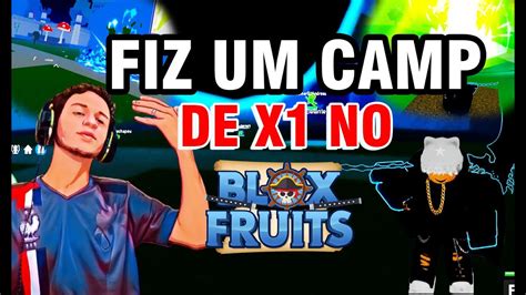 Fiz O Maior Camp Do Blox Fruits Valendo Frutas Misticas Youtube