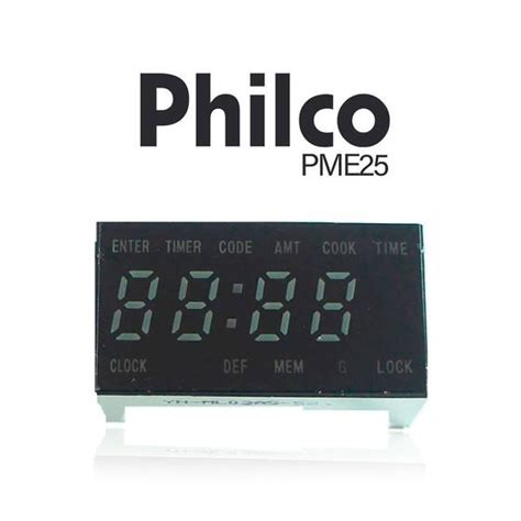 Display Microondas Philco Pme Pms Original Mls Ml As Micro