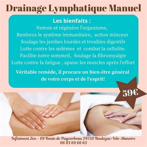 Drainage lymphatique manuel Périgueux