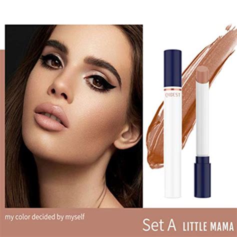 Creamy Cigarretes Nude Lipstick Set Shades Make Up Velvet Cosmetic