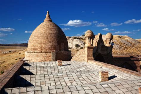 Detail of arabian architecture in Kazakhstan | Stock image | Colourbox