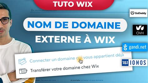 Comment Connecter Ou Transf Rer Un Nom De Domaine Externe Wix Ovh