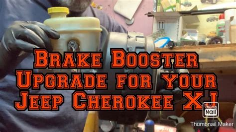 Brake Booster And Master Cylinder Upgrade For Your Jeep Cherokee Xj Youtube