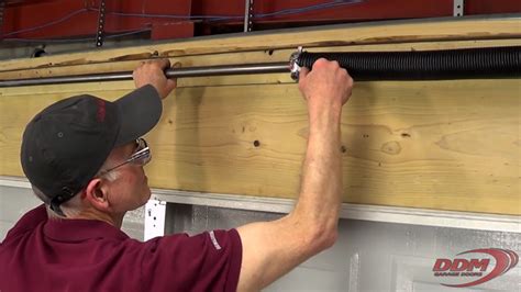 How To Wind Spring King And Simple Set Spring Systems Ddm Garage Doors Blog Dans Garage