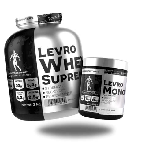 Levro Whey 44 Libras Creatina Levro Mono 300gr Bodega Fitness