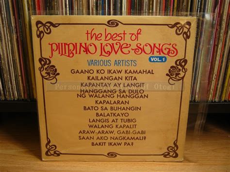 My Opm Lp Collection Various Artist Best Of Pilipino Love Songs