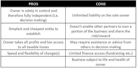 Pros And Cons Of Different Business Structures In Australia Distinct