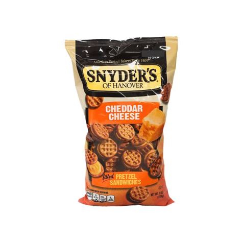 Snyders Of Hanover Cheddar Cheese Pretzels Grandiose Ae