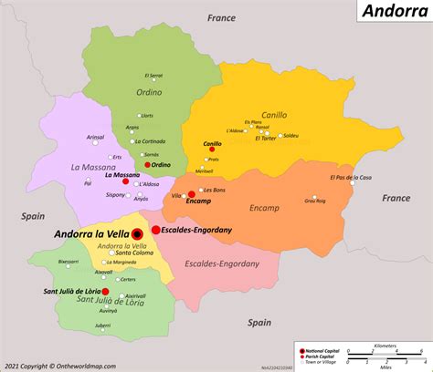 Andorra Map | Detailed Maps of Principality of Andorra