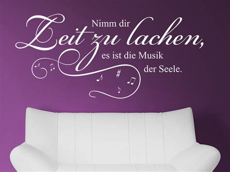 Wandtattoo Musik Der Seele Musik Spruch Wandtattoos De