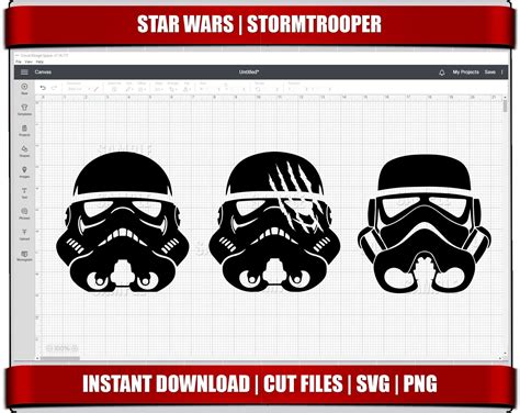 Stormtrooper Svg Star Wars Svg Star Wars Stormtrooper Png Etsy