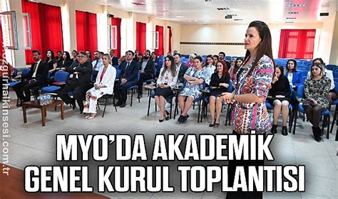 MYOda Akademik Genel Kurul Toplantısı Zonguldak Zonguldak