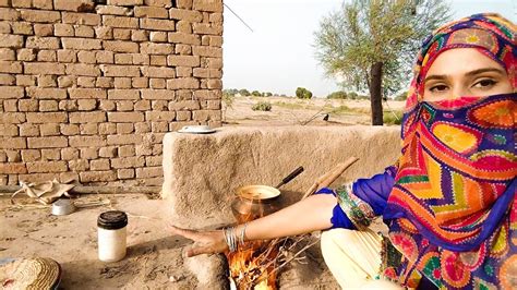 Evening Routine Of Pakistani Village Women Cooking Traditional