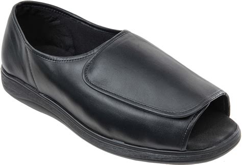 Cosyfeet Jonny Leather Extra Roomy Men’s Sandals – HH Products