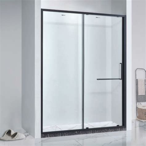 Bathroom Shower Cubicle Sliding Shower Cabin 6mm Tempered Glass Door