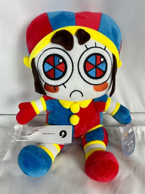Official Juniper Creates The Amazing Digital Circus Pomni Plush USA