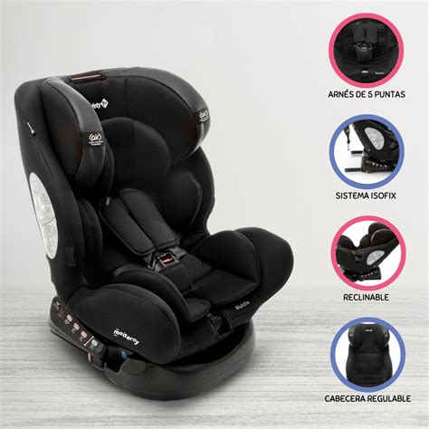 Ripley Silla De Auto Con Isofix Para Beb S Multifix Black