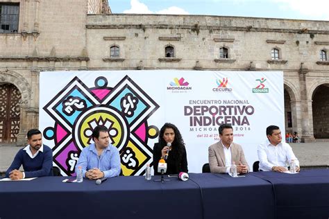 Michoacán sede del Encuentro Nacional Deportivo Indígena 2016