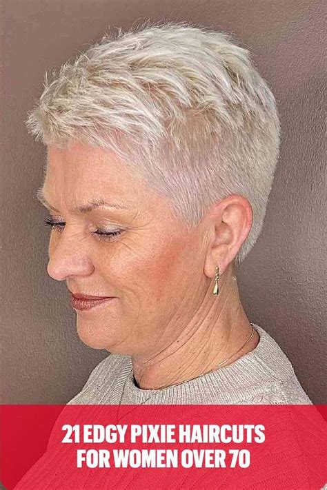 23 Perfect Pixie Haircuts For Women Over 70 To Pull Off Edgy Pixie