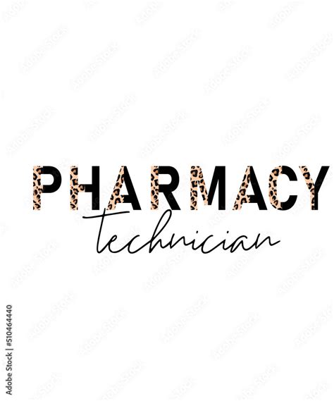 Pharmacy Technician Svg Pharmacy Technician Leopard Cheetah Print Svg